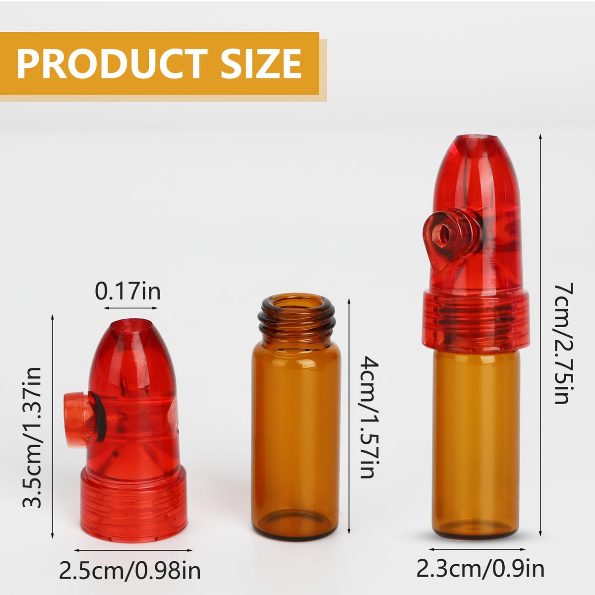 MGOJIJINN salt and pepper shakers 4-pack for travel and outdoor meals.