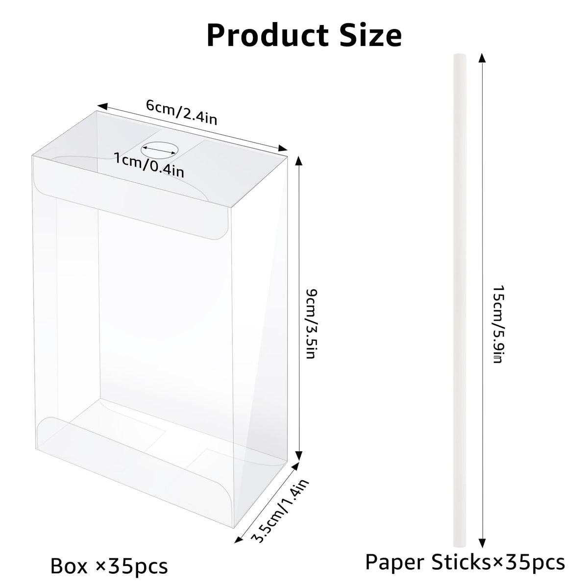 MGWOTH transparent display packaging highlights treats while safe during transport