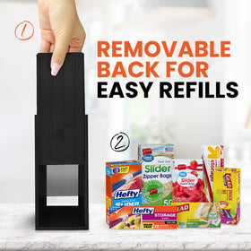 MhomeBilt organizer featuring engraved labels for easy labeling.