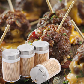MHREN fruit toothpicks ideal for fruit skewers and kids’ snacks