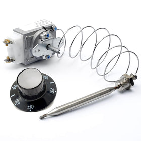 Mhrxusd RX-1-36 fryer thermostat for quarter-inch MPT stuff box maintains consistent fry temperatures