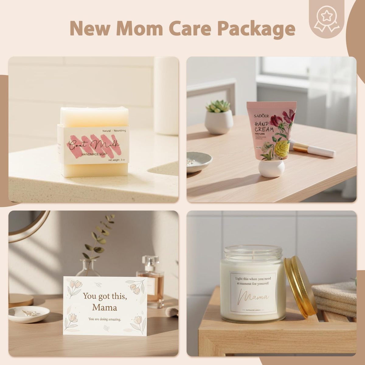 MHSMHL Aromatherapy candle creating a calming atmosphere at home.