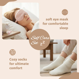 MHSMHL Soft eye mask for rest during quiet moments.