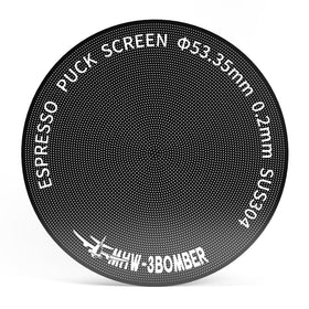 MHW-3BOMBER 54mm puck screen with 0.2mm thin profile for even extraction