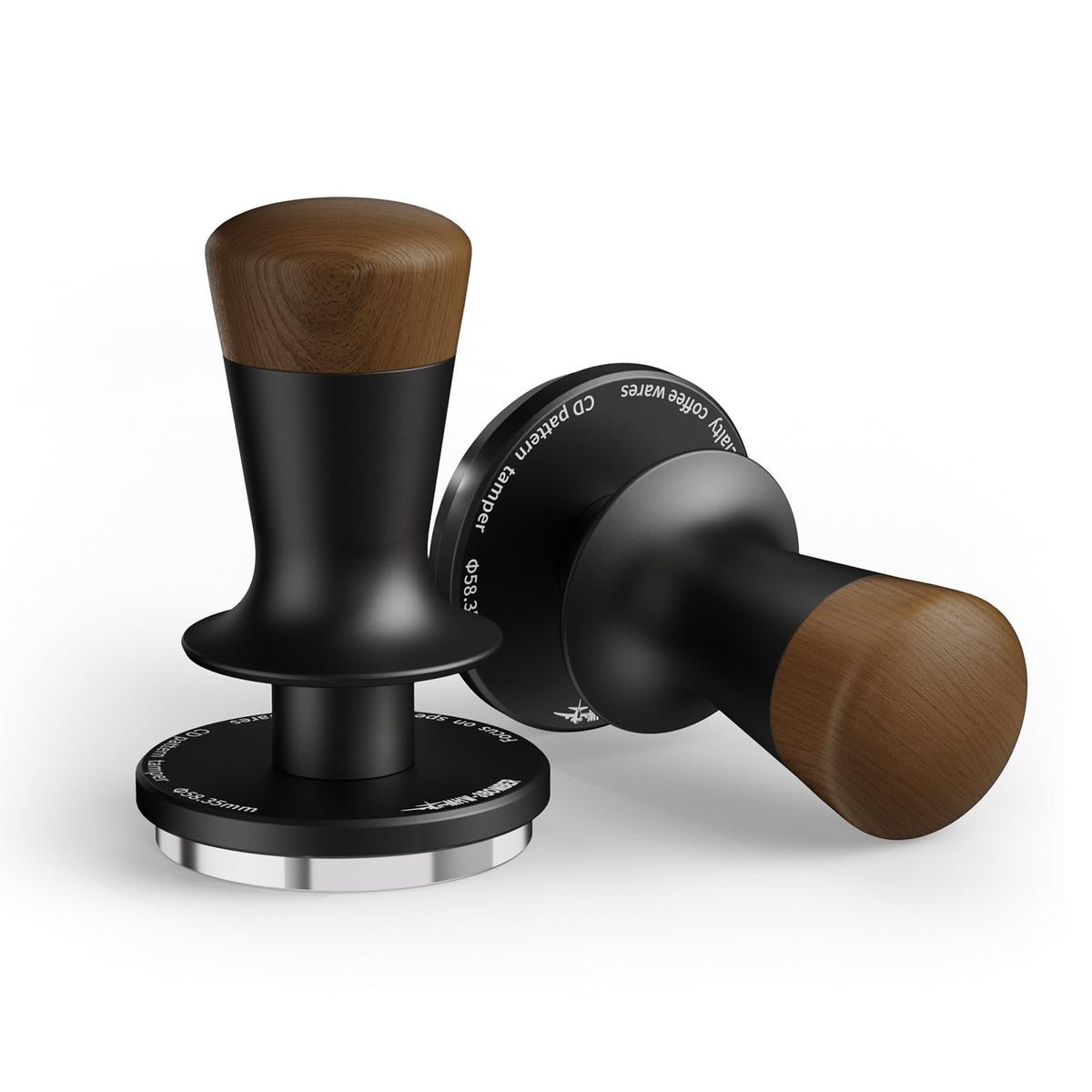 MHW-3BOMBER 58mm coffee tamper top handle for precise tamping control.