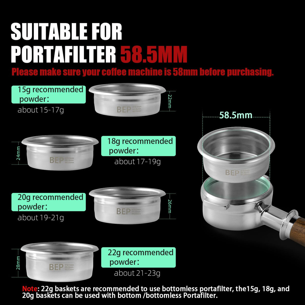MHW-3BOMBER dual-layer filtration enhances coffee clarity and consistency.