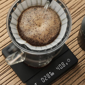 MHW-3BOMBER espresso scale silicone pad for stable operation.