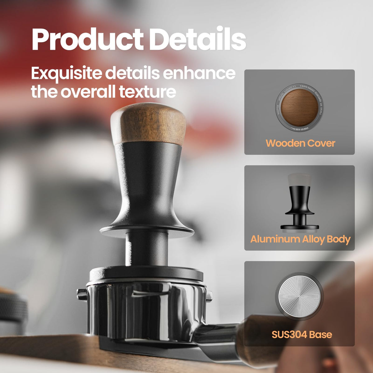 MHW-3BOMBER horizontal press system keeps tamp perpendicular for even extraction.