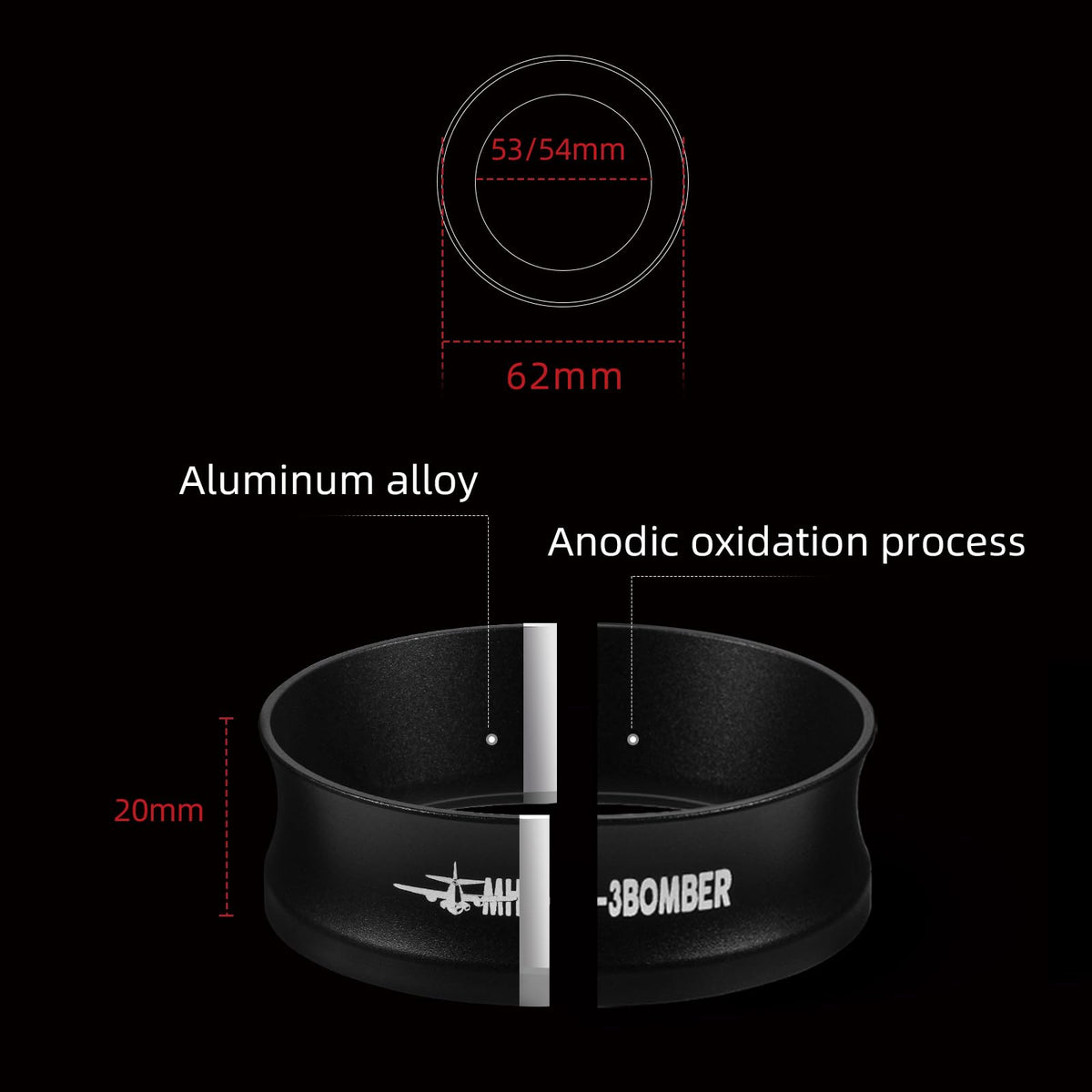 MHW-3BOMBER 32 g weight offers easy handling and portability
