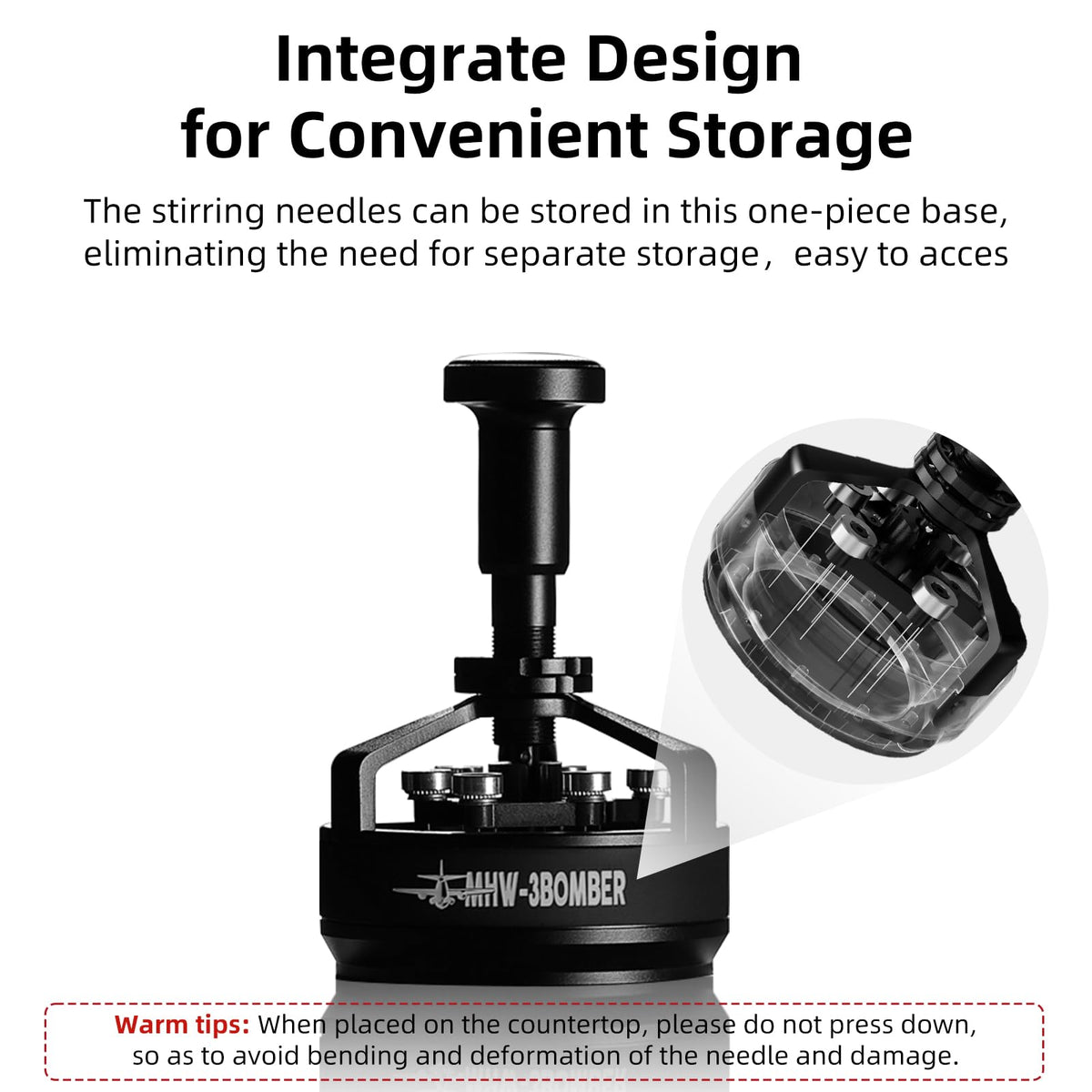 MHW-3BOMBER WDT Tool SUS304 steel resists corrosion for daily use