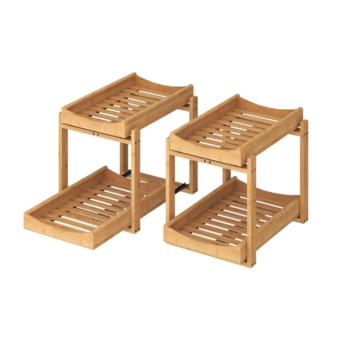 MHXW SXPN durable under-sink organizer supports daily kitchen and bath use.