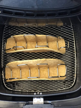 Mi Taco Stand works with flour tortillas for classic taco shells