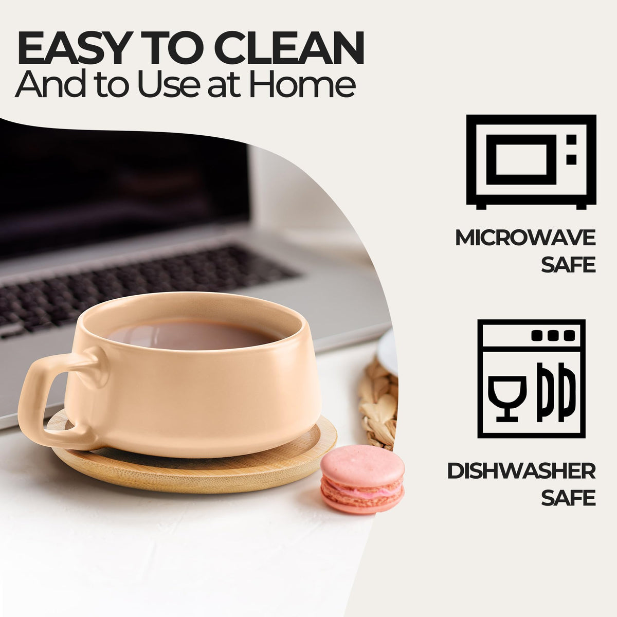 MIAMIO Luxe cappuccino cup perfect for latte, espresso, and evening rituals