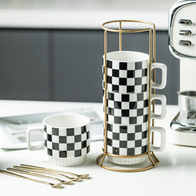 Miamolo 11oz coffee mugs suitable for espresso tea.