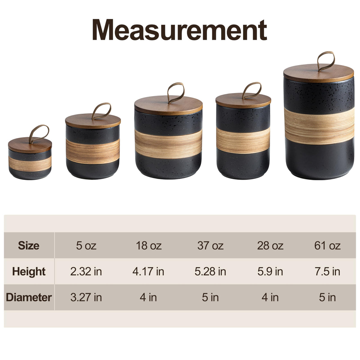 Miamolo ceramic coffee container 18oz preserves aroma and blocks moisture.