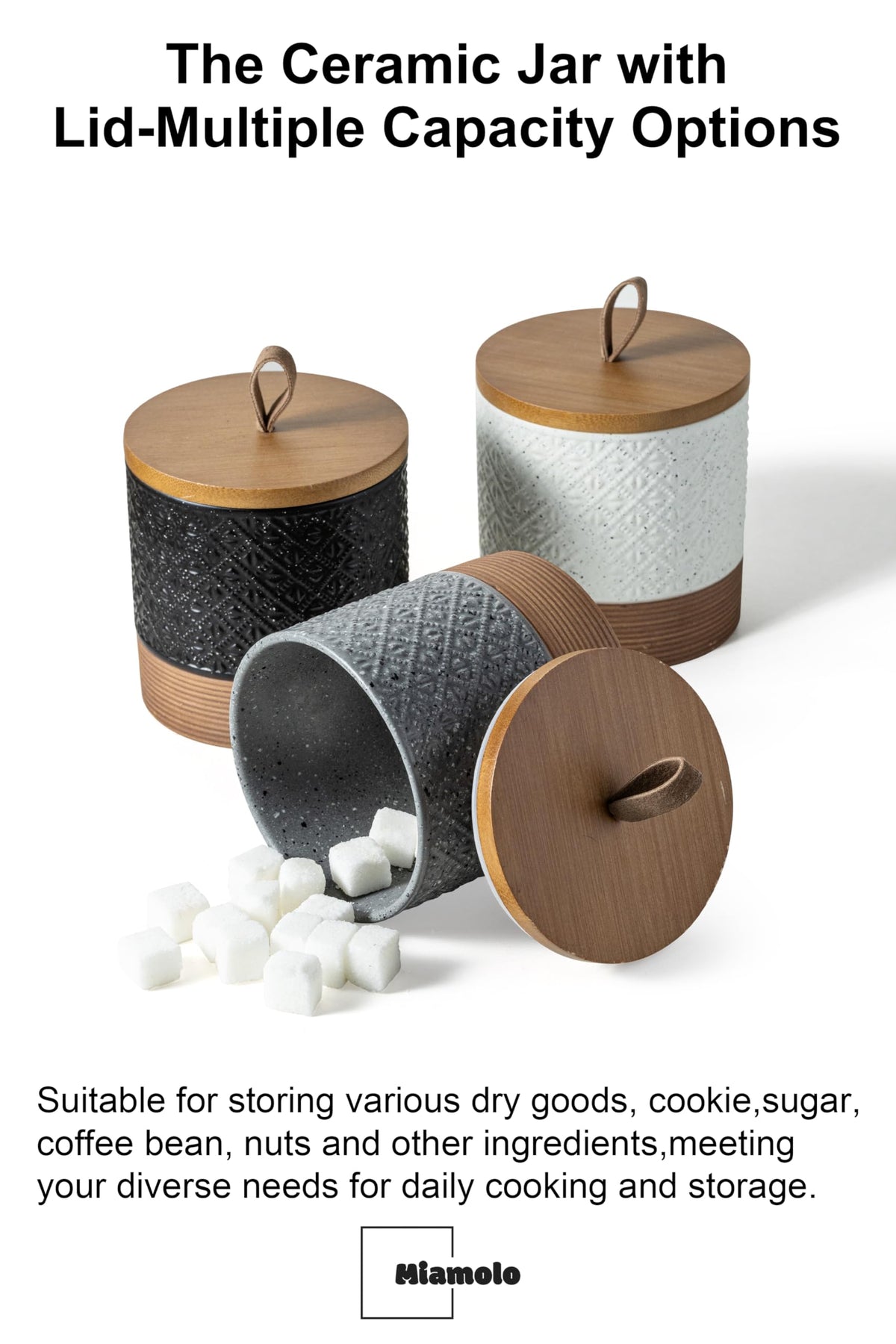 Dishwasher-safe Miamolo jar simplifies cleaning