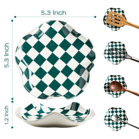 Miamolo heat-resistant ceramic utensil holder endures high stove heat