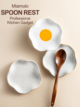 Miamolo farmhouse decor spoon rest adds charm to kitchen