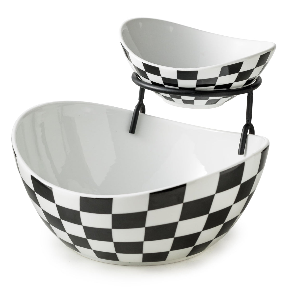 Miamolo tiered bowls with stand setup, stylish tableware for family gatherings