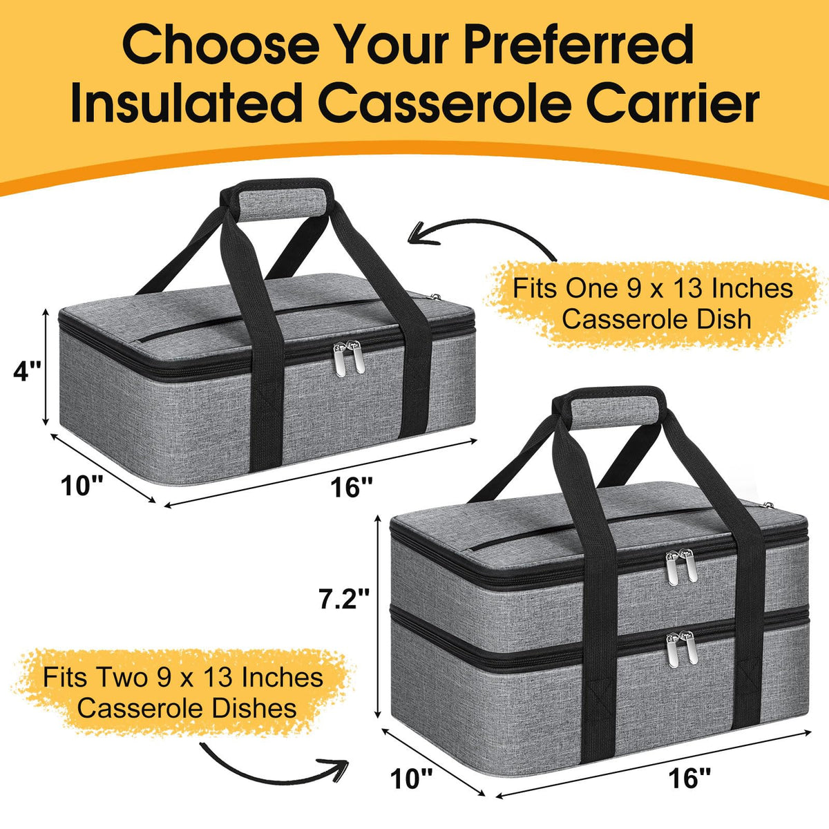 MIAOJIE inner lining with 8mm PE foam and aluminum foil preserves heat or chill.