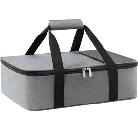 MIAOJIE insulated casserole carrier with 9x13 dish inside for easy transport