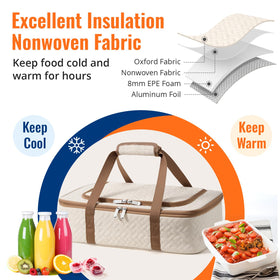 MIAOJIE beige interior layout shows space for baking dishes and utensils
