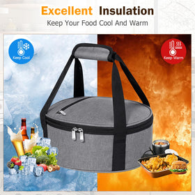 MIAOJIE two-way zipper design for quick access and fewer spills.