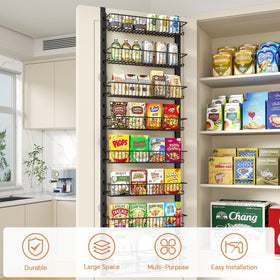 MIAOLI multi-purpose storage fits kitchen, pantry, bathroom, and laundry needs