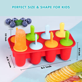 Miaowoof popsicle molds are dishwasher-safe for effortless cleanup.