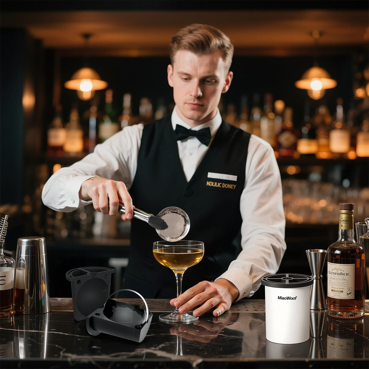 Miaowoof gift-ready set for men who enjoy refined drinks