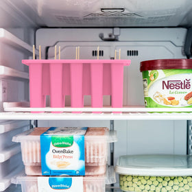 Miaowoof easy-release mold enables quick, store-like pops at home.