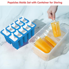Miaowoof 10-cav silicone mold set in non-BPA material.