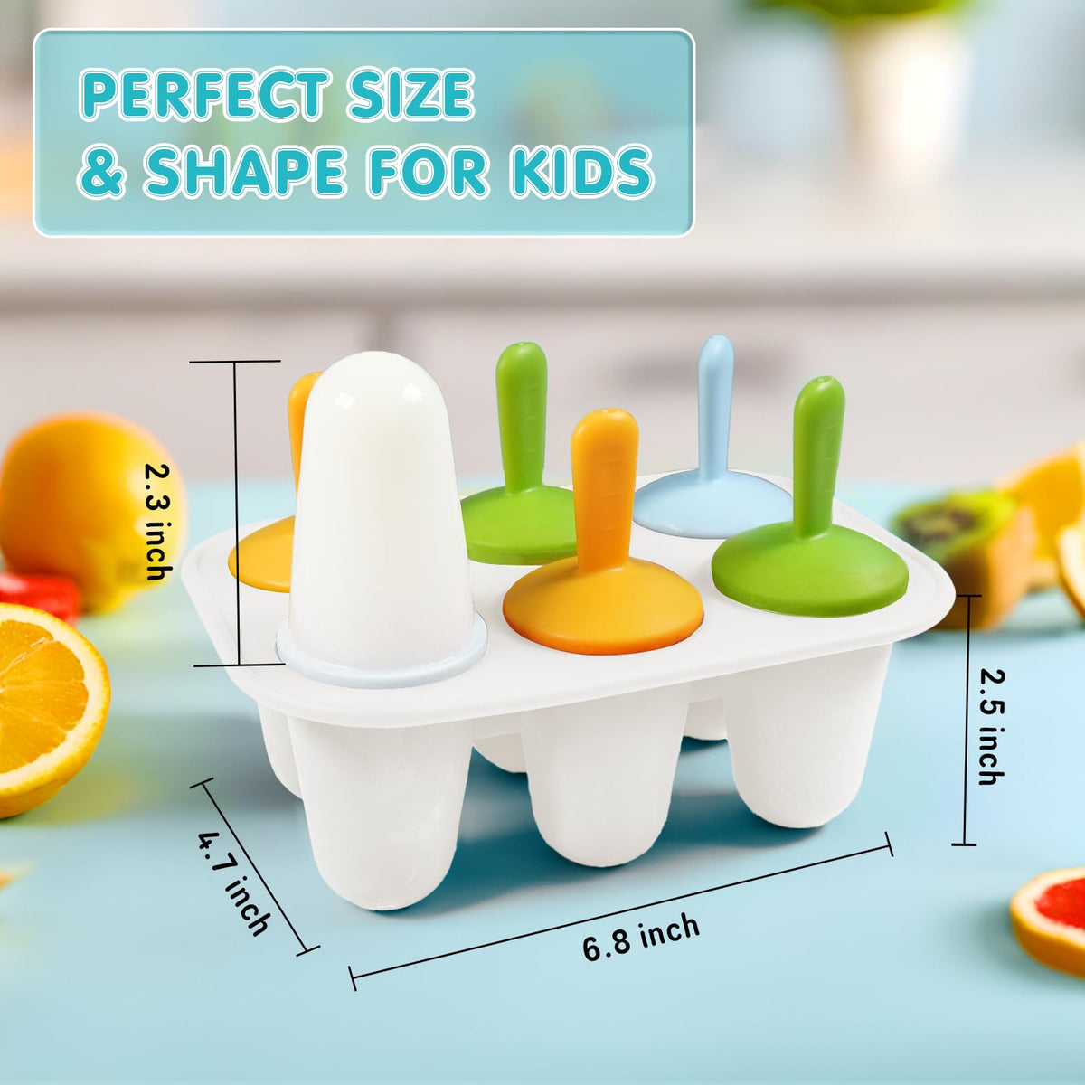 Miaowoof popsicle molds are dishwasher-safe for easy cleanup.