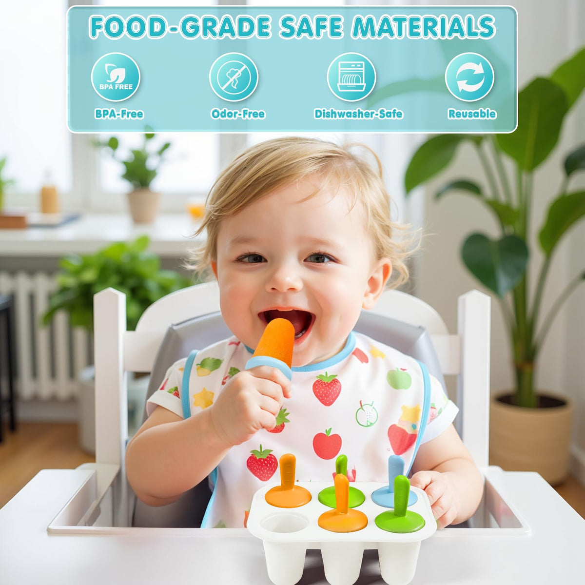 Miaowoof colorful reusable sticks with drip tray for mess-free snacks.
