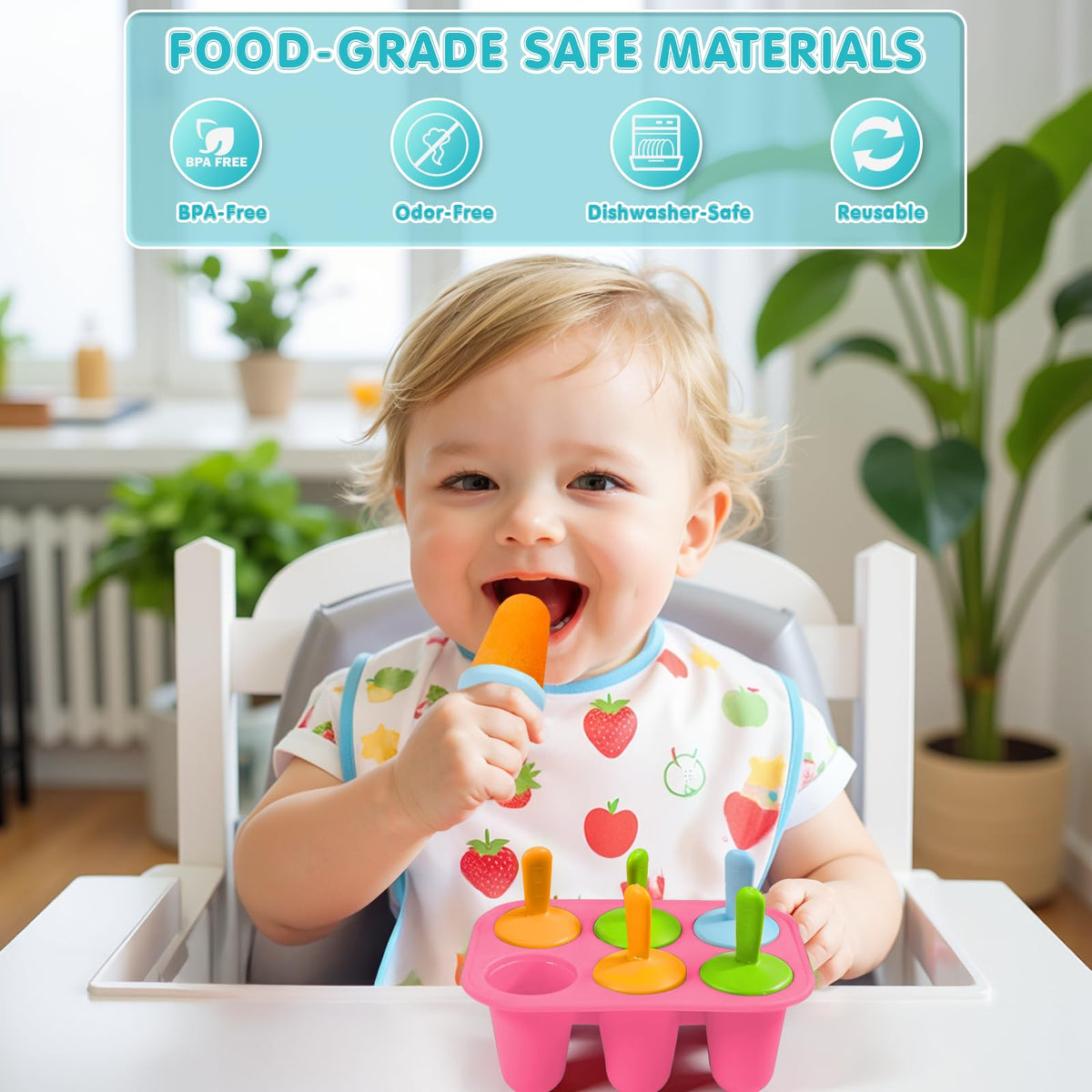 Miaowoof reusable sticks with drip tray reduce mess during snack time