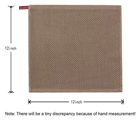 Mia'sDream bath towels on display show soft texture and compact hand towel size.