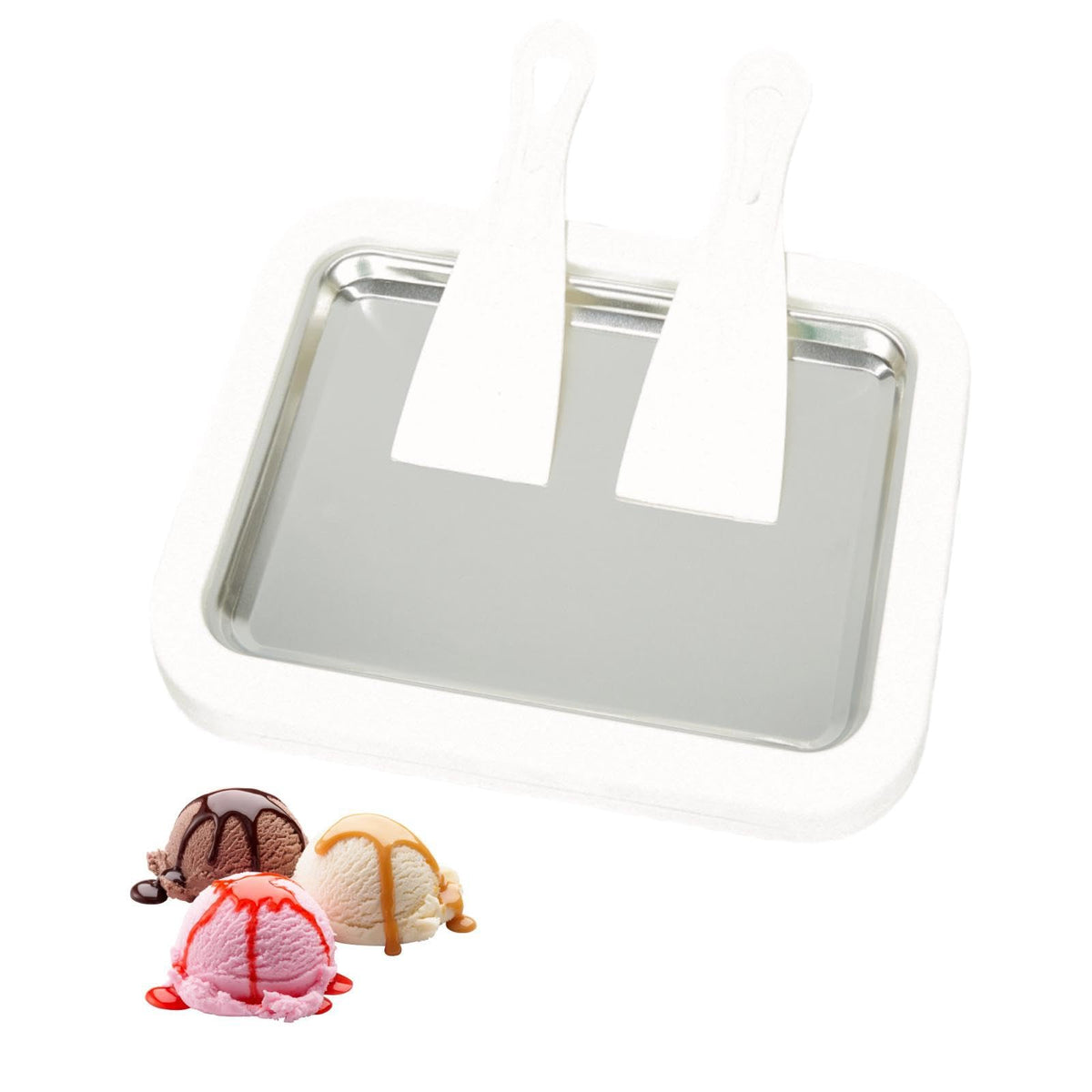 MICEAN instant ice cream maker white top view compact home gadget for quick treats