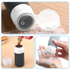 MICEBAY condiment containers are dishwasher-safe for easy cleanup.