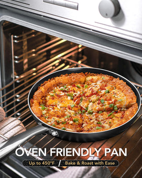 Michelangelo thick base delivers even heat and no hot spots.