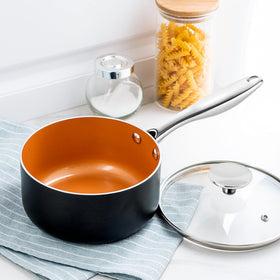 Michelangelo saucepan tomato sauce simmer demonstrates versatile everyday cooking