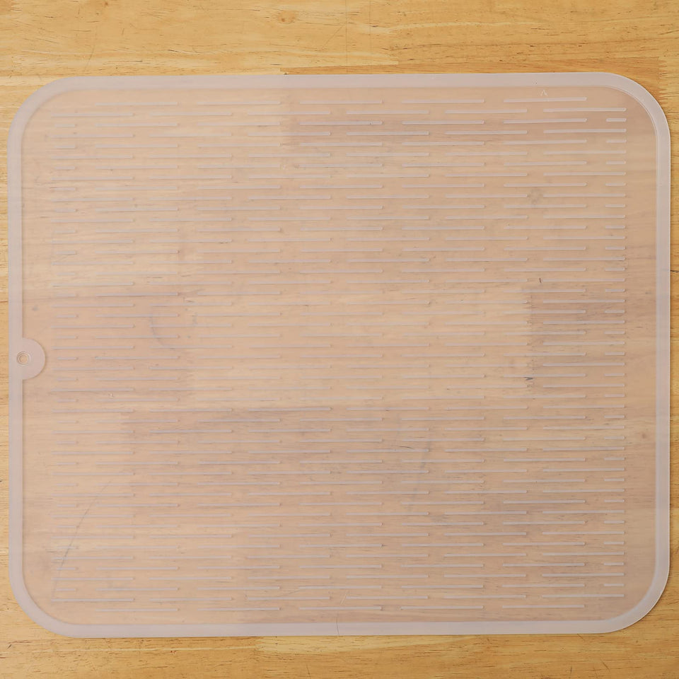 MicoYang silicone dish drying mat—multipurpose surface for drying and protecting countertops.