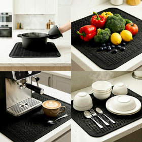 MicoYang drawer liner silicone mat folds neatly for organized storage.