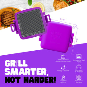 Micro Grill Classic dishwasher-safe design for effortless cleanup after meals.