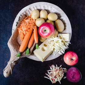 Microplane Gourmet Series cheese grater with US-made ultra-sharp blades for hard cheeses