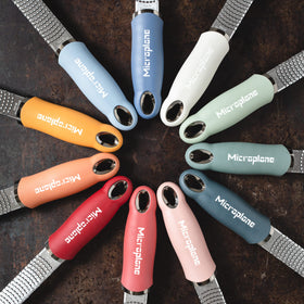 Microplane Premium Classic Zester eucalyptus green magnetic strip compatibility for storage
