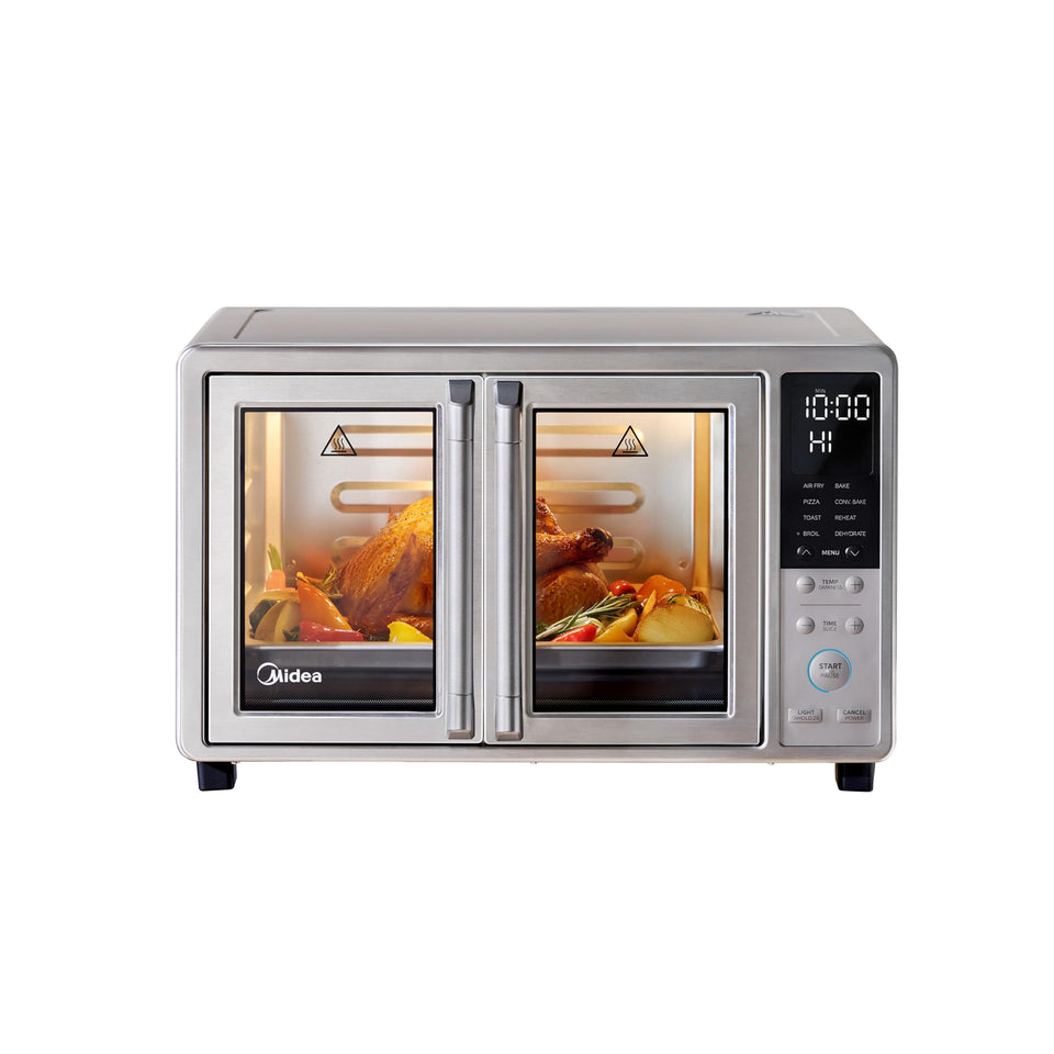 Midea Flexify Slim front view shows compact, space-saving design for small kitchens.