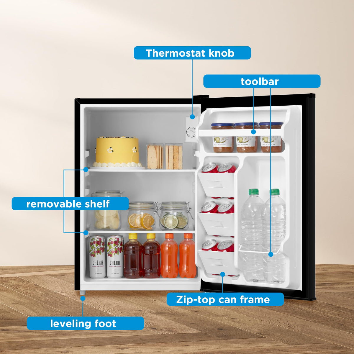 Midea MERM26B0ABB energy efficiency label emphasizing energy star performance