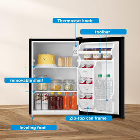 Midea MERM26B0ABB energy efficiency label emphasizing energy star performance