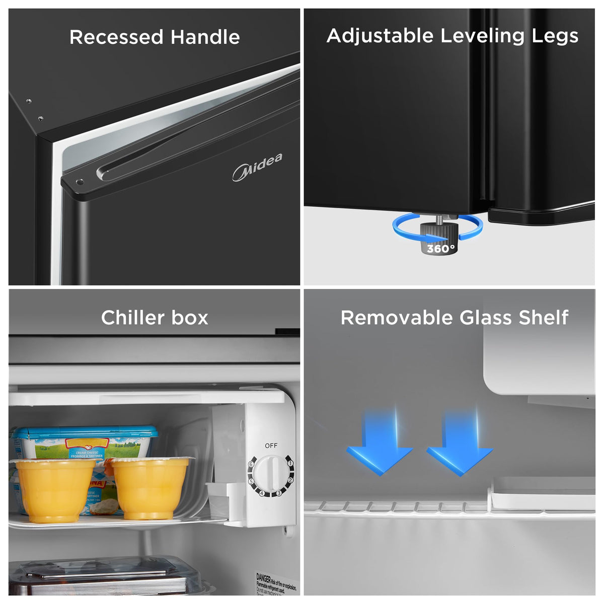 Energy Star badge visible; efficient cooling with lower energy use.