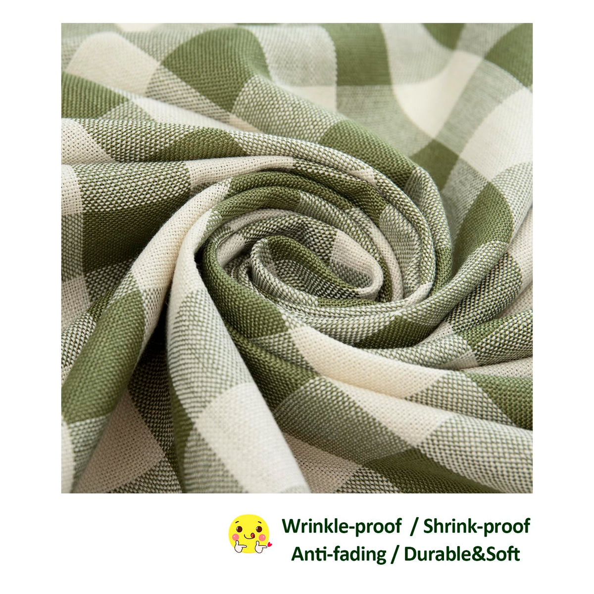 Midsummer Breeze 55x70 outdoor picnic-use tablecloth ready for gatherings.